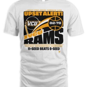 VCU Rams MBB 2026 March Madness Upset Alert T Shirt