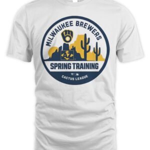 Milwaukee Brewers Levelwear Spring Training Badge T-Shirt