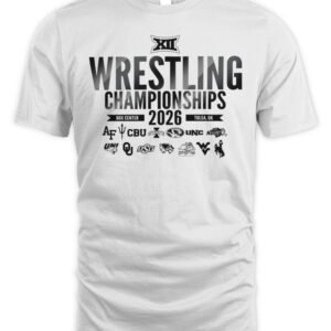 Big 12 Blue 84 2026 Big 12 Wrestling Championships T Shirt