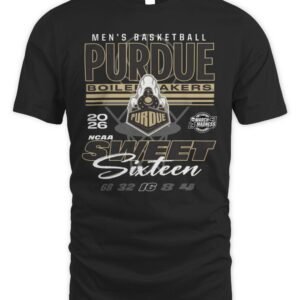 Purdue Boilermakers 2026 NCAA March Madness Sweet 16 Bound Net T Shirt