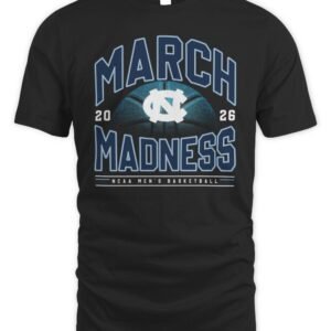 UNC NCAA Men's Basketball March Madness 2026 Hoodie