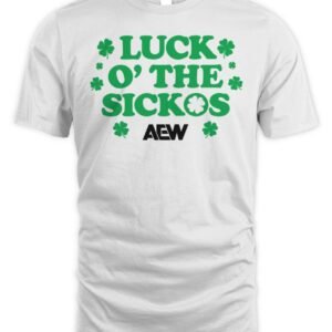 AEW St Paddy's Day 2026 Ringer T-Shirt