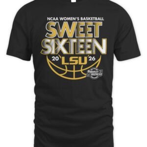 LSU Tigers 2026 NCAA Women's Basketball Sweet Sixteen Hoodie