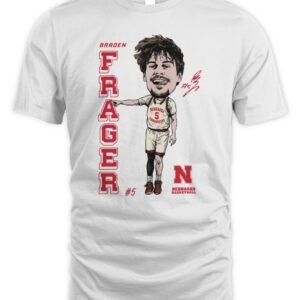 Braden Frager Nebraska Cornhuskers T Shirt