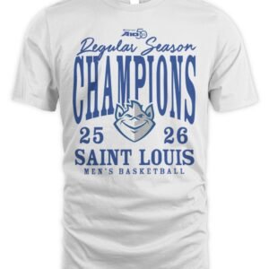 Saint Louis Men's Basketball Atlantic 10 Regular Season Champions T Shirt