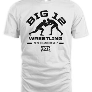 Big 12 Summit Sportswear 2026 Wrestling Championship T Shirt