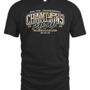Purdue Men's Basketball Big Ten Tournament Champions Banner Hoodie