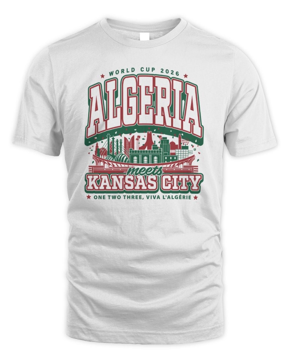 Algeria KC Max Collegiate T Shirt