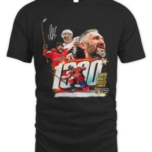 Alex Ovechkin 1000 Goals T-Shirt Washington Capitals 2026 Shirt Hoodie
