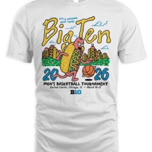 Big Ten 2026 Men's Basketball Tournament T Shirt