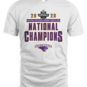McKendree Bearcats 2026 NCAA Women's Wrestling National Champions T-Shirt