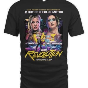 AEW Revolution 2026 Thekla vs Kris Statlander Matchup T-Shirt