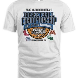 NCAA DI Women's Basketball 1st/2nd Rounds Minneapolis, MN Champion T Shirt
