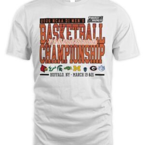 2026 NCAA DI Men's Basketball 1st/2nd Rounds Buffalo Champion Jersey T Shirt