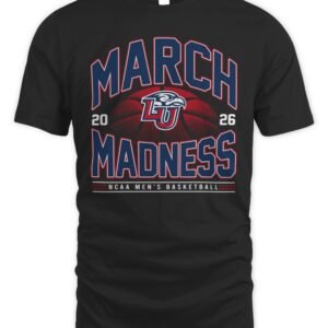 Liberty Flames NCAA Men's Basketball March Madness 2026 T-Shirt