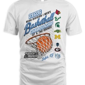 NCAA DI Men's Basketball 1st/2nd Rounds Buffalo Champion Jersey Shirt