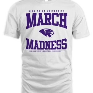 High Point Panthers WBB 2026 March Madness Hoodie