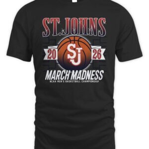 St Johns Red Storm MBB 2026 March Madness Hoodie