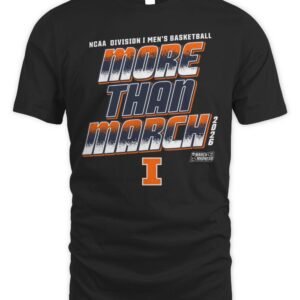 Illinois Fighting Illini 2026 NCAA Division I Men's Basketball More Than March Hoodie