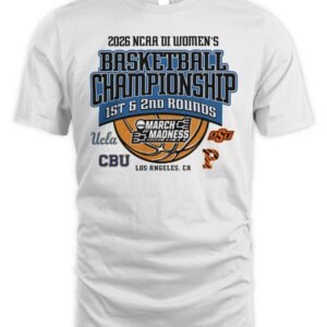 Official NCAA DI Women's Basketball 1st/2nd Rounds Los Angeles, CA Champion Hoodie