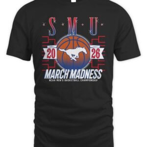 SMU Mustangs MBB 2026 March Madness Hoodie