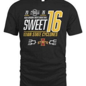 Iowa State Cyclones 2026 NCAA March Madness Sweet 16 Bound Hoodie