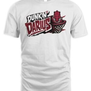 Darius Acuff Jr Arkansas Razorbacks Dunkin Darius’ T Shirt