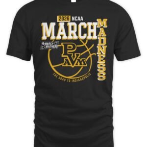 Prairie View A&M University Men's Basketball 2026 March Madness Bound T Shirt