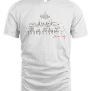 Niall Horan Merch Dinner Party Ringer T Shirt