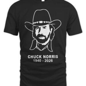 Chuck Norris Forever In Our Memories WWE Legend 1940-2026 T Shirt Hoodie