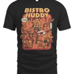 Bistro Huddy Merch Bistro Huddy Full Staff T Shirt