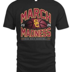 USC Trojans NCAA Men's Basketball March Madness 2026 Hoodie