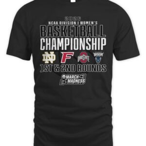 NCAA DI Women's Basketball 1st/2nd Rounds Columbus, OH Champion T Shirt
