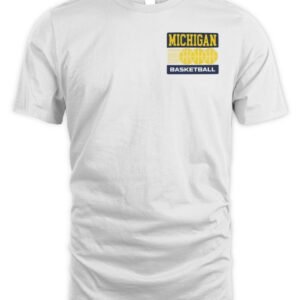 Michigan Wolverines Basketball Staredown T-Shirt
