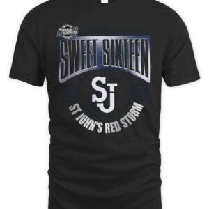 St John's Red Storm 2026 NCAA Men's Basketball Tournament March Madness Sweet 16 T-Shirt