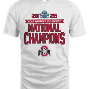 Ohio State Buckeyes Frozen Four Champions Shirt 2026 Women's Ice Hockey NCAA National Champions Hoodie