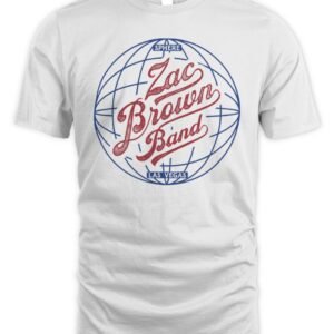 Zac Brown Band Merch Zac Brown Band Sphere T Shirt