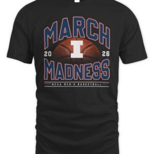 Illinois NCAA Men's Basketball March Madness 2026 Hoodie