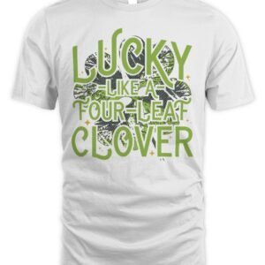 St Patrick's Lucky Four-Leaf Clover Hoodie