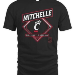 Christian Mitchelle Cincinnati Bearcats Baseball T Shirt