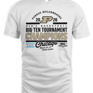 Purdue Boilermakers Natural Big Ten Tourney Champs Bracket Hoodie