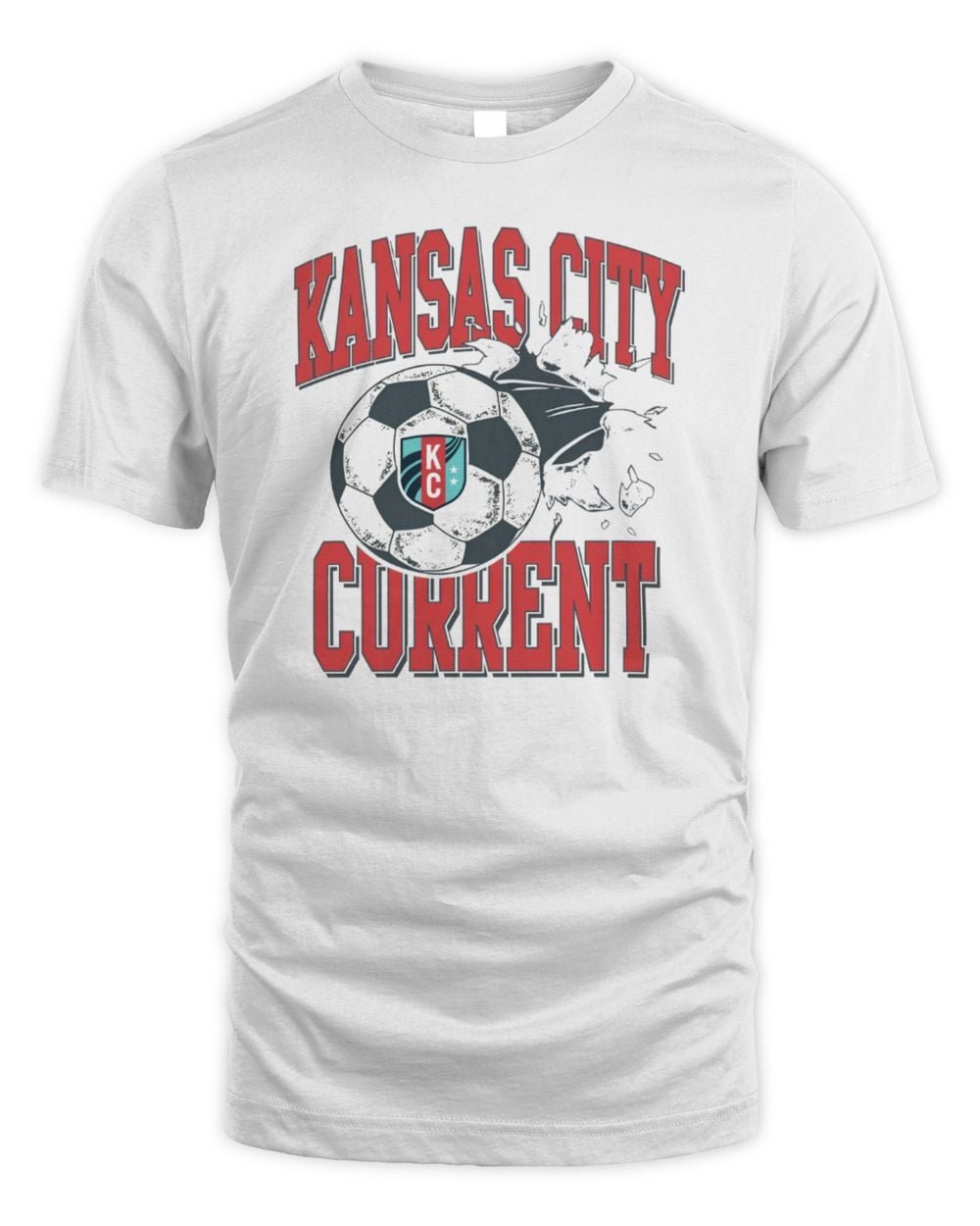 Kansas City Current Soccer Slam Teal T Shirt