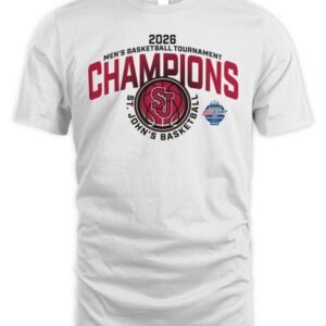 St John’s Basketball 2026 Big East Conference Men’s Basketball Tournament Champions Hoodie