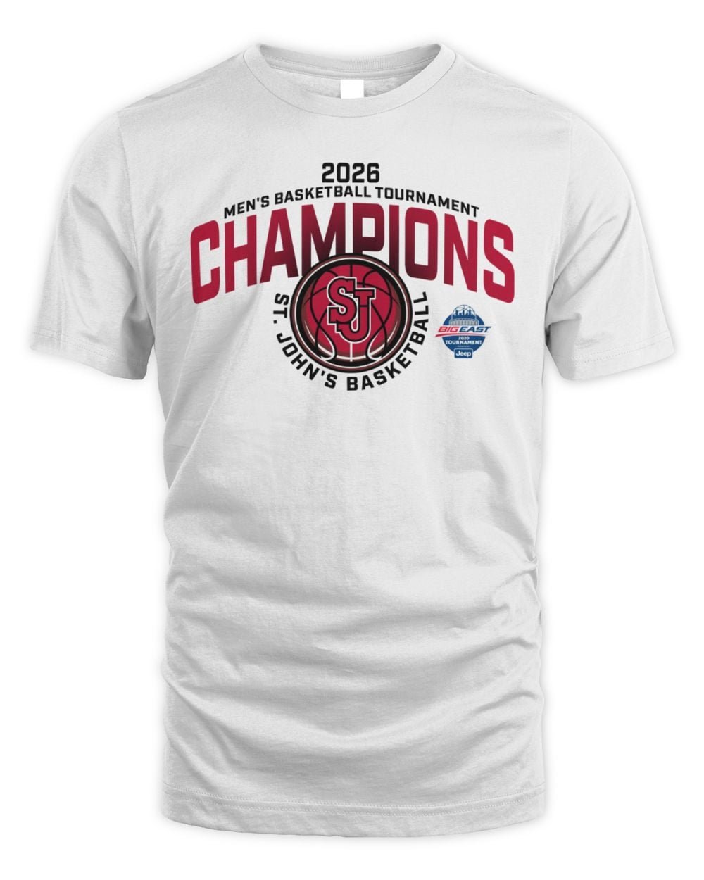 St John’s Basketball 2026 Big East Conference Men’s Basketball Tournament Champions Hoodie