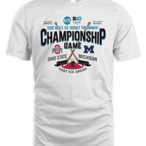 Big Ten 2026 Big Ten Hockey Championship Head To Head T Shirt