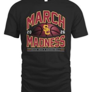 USC Trojans NCAA Men's Basketball March Madness 2026 T-Shirt