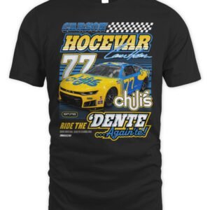 Carson Hocevar Spire Motorsports #77 Chili's Car Throwback T-Shirt