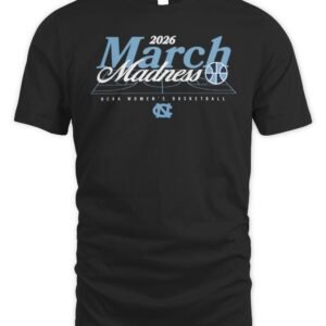 UNC NCAA Women's Basketball March Madness 2026 T-Shirt
