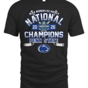 Penn State Nittany Lions Frozen Four 2025 Champions Tee