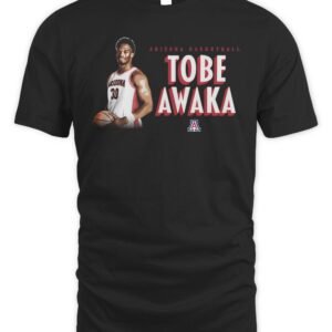 Tobe Awaka Arizona Wildcats Illustrated T Shirt